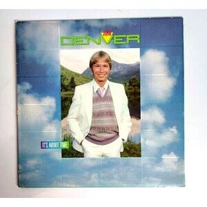 John Denver It's About Time Vinyl Record Album 1983 RCA Country Folk AFL-4683